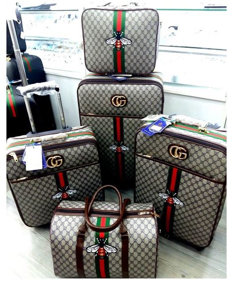 gucci travel watch case|Gucci suitcase price.